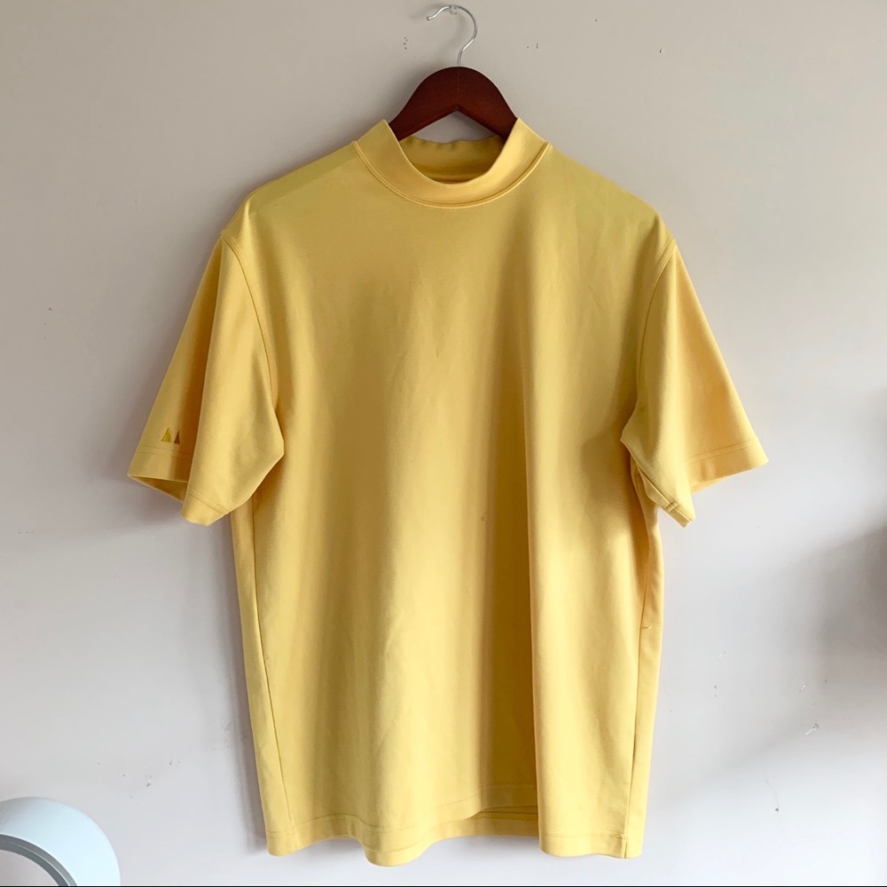 Vintage Korean Oversized High Neck Tee
